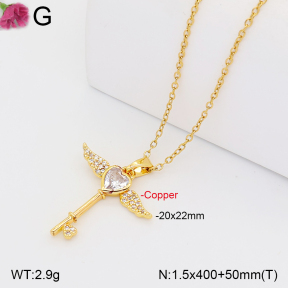 F2N401429bblo-J165  Fashion Copper Necklace