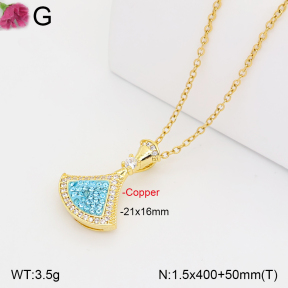 F2N401430bblo-J165  Fashion Copper Necklace