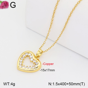 F2N401431vbll-J165  Fashion Copper Necklace