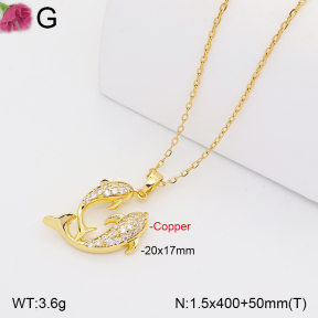 F2N401433vbll-J165  Fashion Copper Necklace