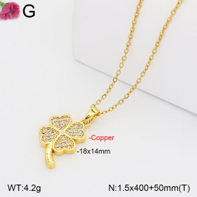 F2N401435vbll-J165  Fashion Copper Necklace