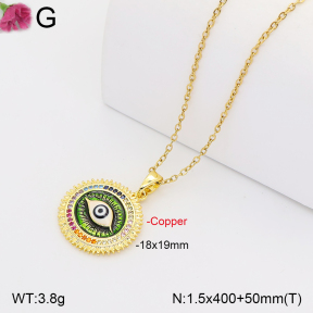 F2N401436vbll-J165  Fashion Copper Necklace