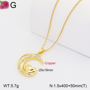 F2N401440vbll-J165  Fashion Copper Necklace