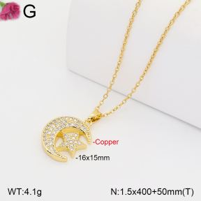 F2N401442vbll-J165  Fashion Copper Necklace