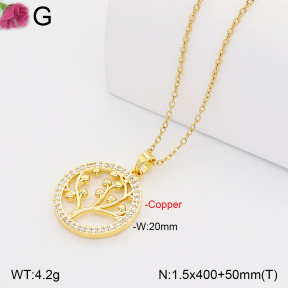 F2N401445bblo-J165  Fashion Copper Necklace