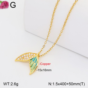 F2N401448bblo-J165  Fashion Copper Necklace