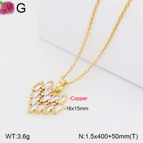 F2N401452vbll-J165  Fashion Copper Necklace