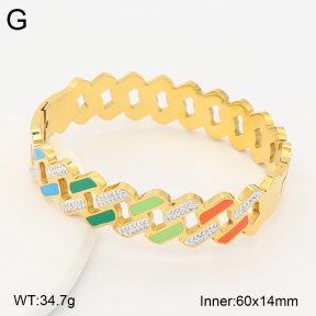 2BA403007bhjo-775  Stainless Steel Bangle
