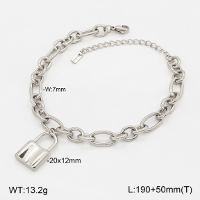 2B2006116bbml-775  Stainless Steel Bracelet