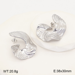 2E2007362vhhl-775  Stainless Steel Earrings