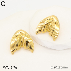 2E2007367bbov-775  Stainless Steel Earrings