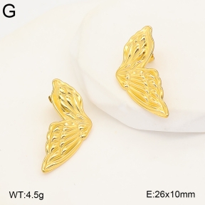 2E2007371bhva-775  Stainless Steel Earrings