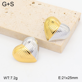 2E2007426bhbl-775  Stainless Steel Earrings