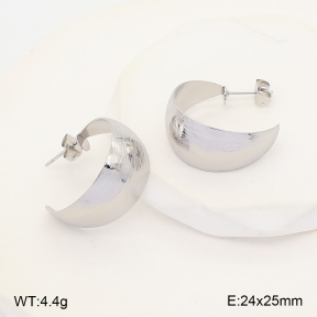 2E2007464bbov-775  Stainless Steel Earrings