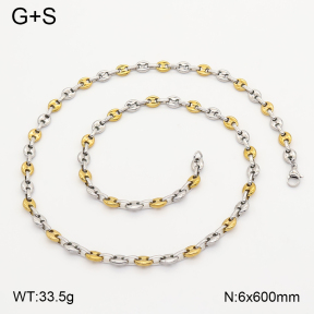 2N2009400bhva-452  Stainless Steel Necklace