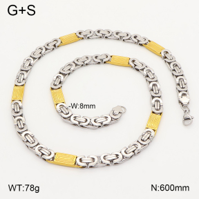 2N2009416vhha-452  Stainless Steel Necklace