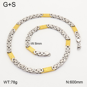 2N2009426vhha-452  Stainless Steel Necklace