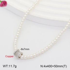 F2N300602bbon-J202  Fashion Copper Necklace
