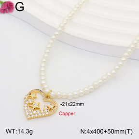 F2N300604bbpi-J202  Fashion Copper Necklace