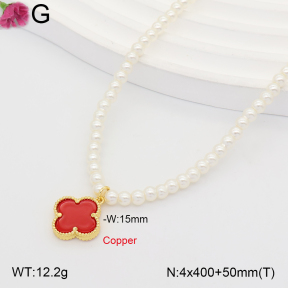 F2N300614bbon-J202  Fashion Copper Necklace