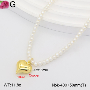F2N300628bbon-J202  Fashion Copper Necklace