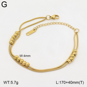 2B2006174bbml-712  Stainless Steel Bracelet