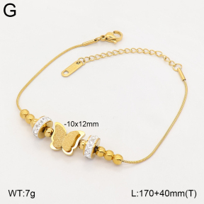 2B4006138bbml-712  Stainless Steel Bracelet