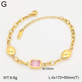 2B4006151bbml-712  Stainless Steel Bracelet