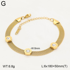 2B4006156bbml-712  Stainless Steel Bracelet