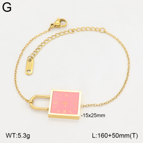 2B4006164bbml-712  Stainless Steel Bracelet