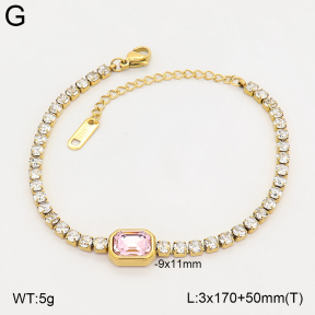 2B4006166bbml-712  Stainless Steel Bracelet