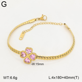 2B4006168bbml-712  Stainless Steel Bracelet