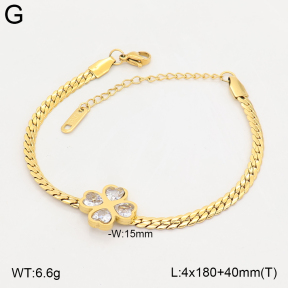 2B4006170bbml-712  Stainless Steel Bracelet