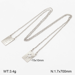 2N2009271aajl-476  Stainless Steel Necklace
