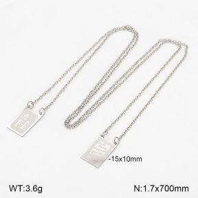 2N2009283aajl-476  Stainless Steel Necklace