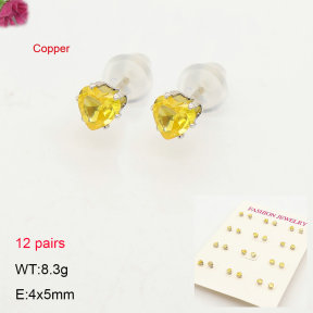 2E4005446ahjb-775  Fashion Copper Earrings