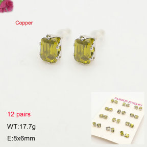 2E4005456ahjb-775  Fashion Copper Earrings