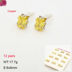 2E4005458ahjb-775  Fashion Copper Earrings