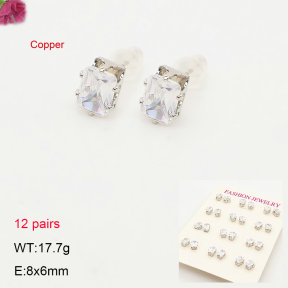 2E4005461ahjb-775  Fashion Copper Earrings