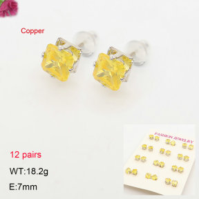 2E4005485ahjb-775  Fashion Copper Earrings