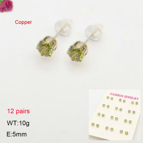 2E4005523ahjb-775  Fashion Copper Earrings