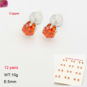 2E4005528ahjb-775  Fashion Copper Earrings