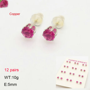2E4005530ahjb-775  Fashion Copper Earrings