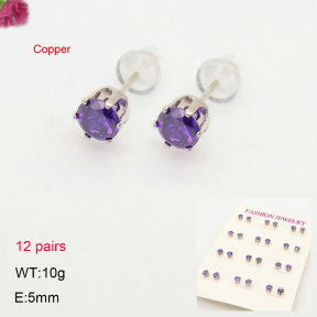 2E4005533ahjb-775  Fashion Copper Earrings
