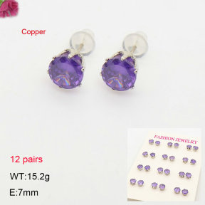 2E4005543ahjb-775  Fashion Copper Earrings