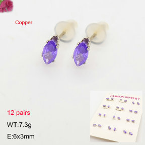 2E4005546ahjb-775  Fashion Copper Earrings