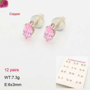 2E4005549ahjb-775  Fashion Copper Earrings