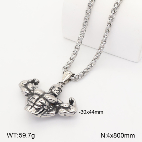 2N2009487bvpl-774  Stainless Steel Necklace