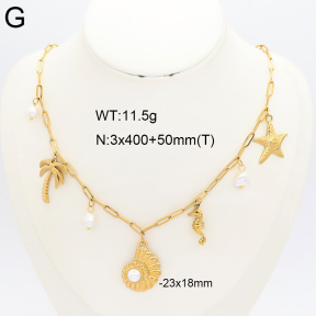 2N3003614abol-749  Stainless Steel Necklace