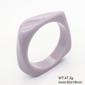 6BA300375bblo-900  Resin  Stainless Steel Bangle